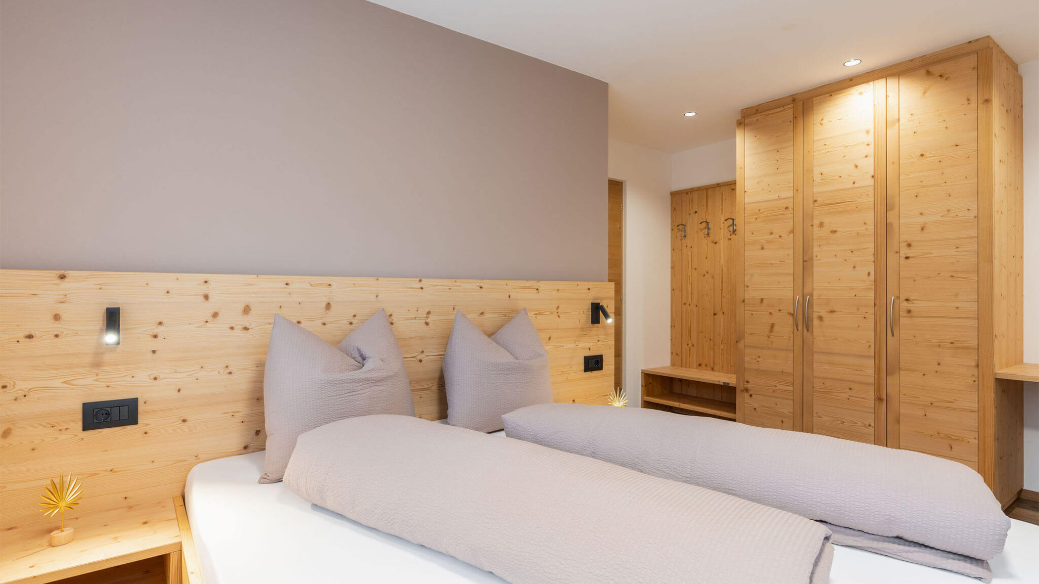 Bedroom with wardrobe